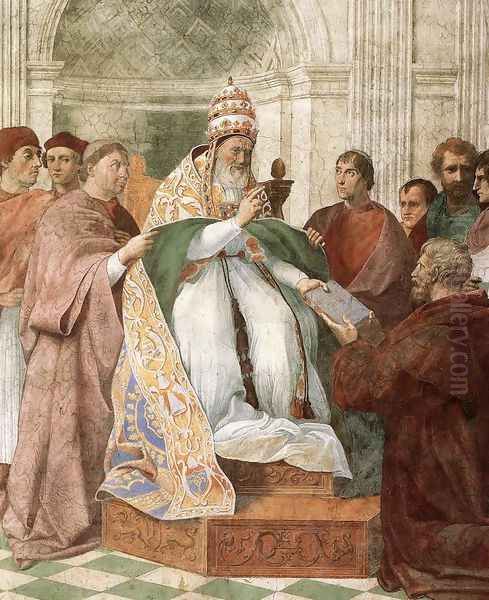 Gregory IX Approving The Decretals - view 1