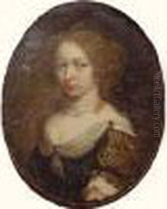 Francaise Du 17eme Siecle. Portrait Presume De La Fille D'armande Bejart