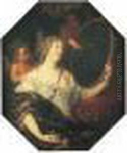 Portrait De La Marquise De Montespan by Pierre Mignard