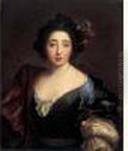 Portrait De Catherine Mignard, Comtesse De Feuquieres - view 1