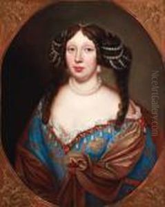 Portrait Of Magdalena Sibilla Herzogin Von Wurttenberg Portrait Of Magdalena Sibilla Herzogin Von Wurttenberg