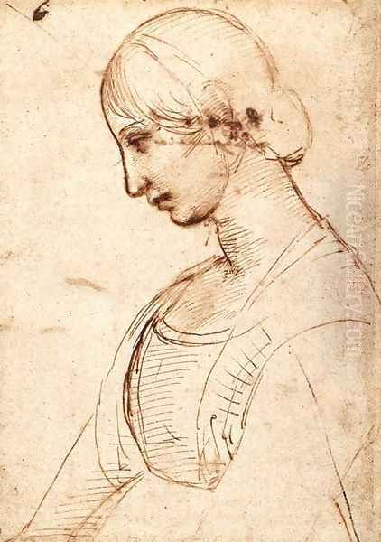 Waist Length Figure Of A Young Woman - view 1