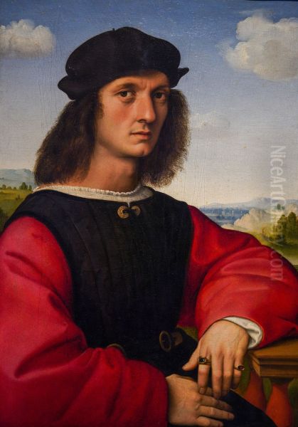 Portrait Of Agnolo Doni - view 1