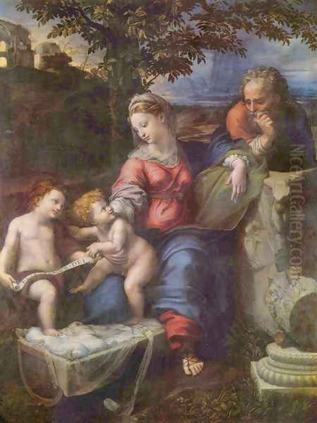Holy Family below the Oak - view 1