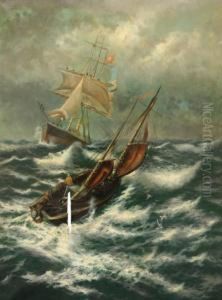 Fresh Gale In The North Sea Fresh Gale In The North Sea
