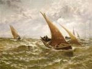 Homeward Bound, Off Whitby by Thomas Rose Miles