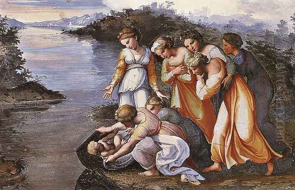 Moses Saved from the Water - view 1