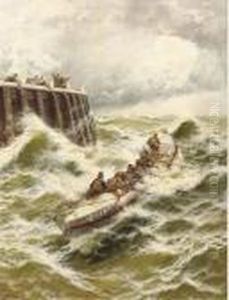 Dover Lifeboat: The Rescue by Thomas Rose Miles