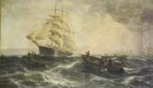 Outward Bound From Whitby by Thomas Rose Miles