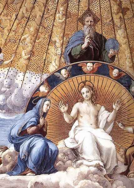 Disputation of the Holy Sacrament (La Disputa): Christ Glorified - view 1