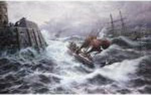 Return Of The Douglas Lifeboat by Thomas Rose Miles