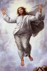 The Transfiguration [detail: 2] by Raphael