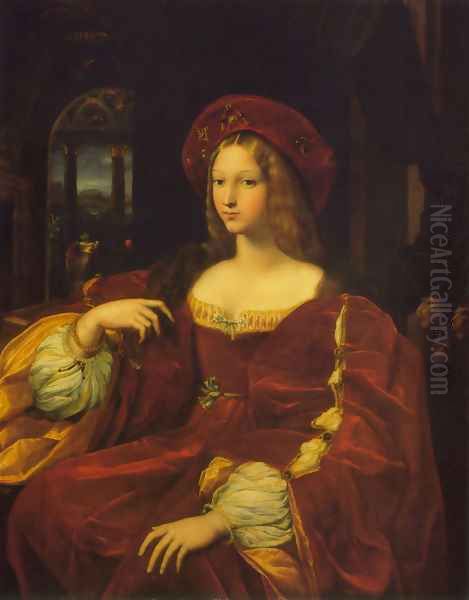 Portrait of Jeanne d'Aragon - view 1
