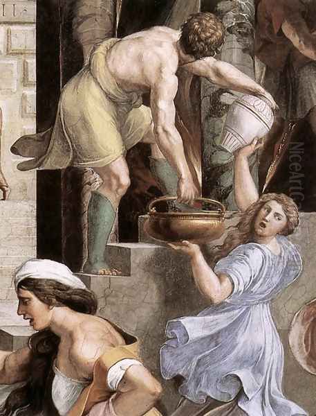 The Fire in the Borgo [detail: 2] - view 1