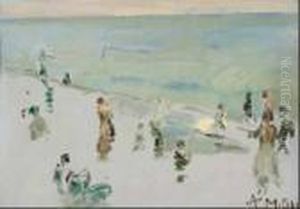 Lido A Venezia by Alessandro Milesi
