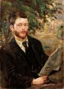 Ritratto Di Uomo Con Giornale