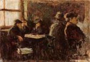 Venezia, Caffe Florian by Alessandro Milesi