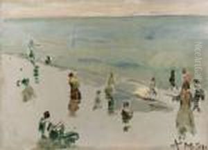 Lido A Venezia by Alessandro Milesi