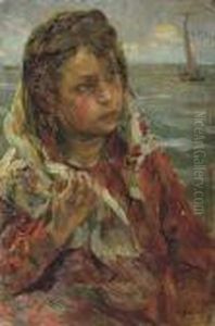 La Figlia Del Pescatore by Alessandro Milesi