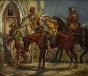 Soldiers On Horseback