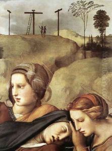 The Entombment [detail: 1] by Raphael