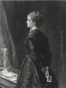 Yes Or No by Sir John Everett Millais