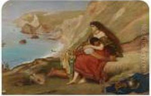 The Romans Leaving Britain by Sir John Everett Millais