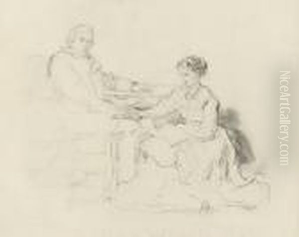 Study For The North West Passage by Sir John Everett Millais
