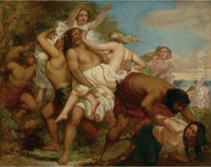 The Tribe Of Benjamin Seizing The Daughters Of Shiloh