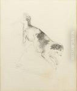 A Study Of A Dog by Sir John Everett Millais