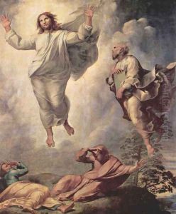 The Transfiguration (detail) by Raphael