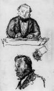The Auctioneer by Sir John Everett Millais