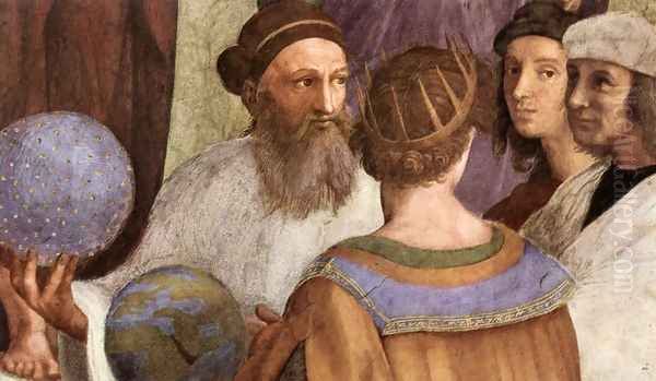 The School of Athens [detail: 6] - view 1
