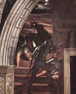The Liberation of St Peter [detail: 1] by Raphael