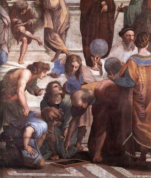 The School of Athens [detail: 3] - view 1