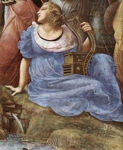 The Parnassus [detail: 4] by Raphael