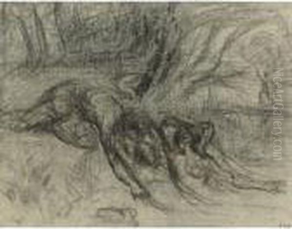 Study For Hylas And The Nymphs - view 1