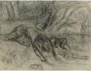 Study For Hylas And The Nymphs Study For Hylas And The Nymphs