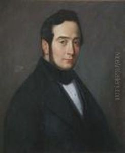 Portrait D'eugene Canoville by Jean-Francois Millet