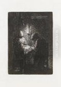 The Vigil by Jean-Francois Millet