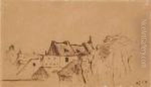 Chailly-en-biere by Jean-Francois Millet