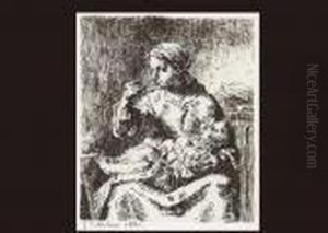 Milk Rice Porridge by Jean-Francois Millet