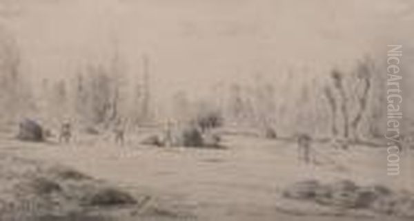 Working In The Hayfield - view 1