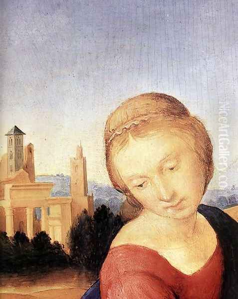 Madonna and Child with the Infant St John (detail) - view 1