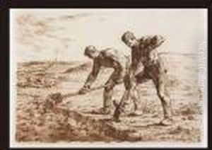 Les Becheurs by Jean-Francois Millet