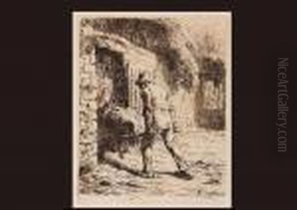 Le Paysan Rentrant Du Fumier - view 1