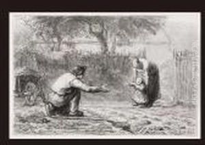 Les Premieres Pas by Jean-Francois Millet