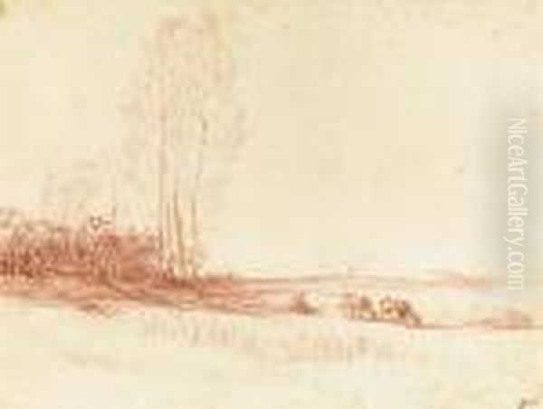 Cattle In A Landscape - view 1