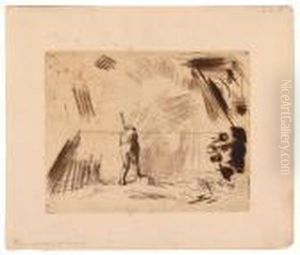 Ramasseurs De Varech by Jean-Francois Millet