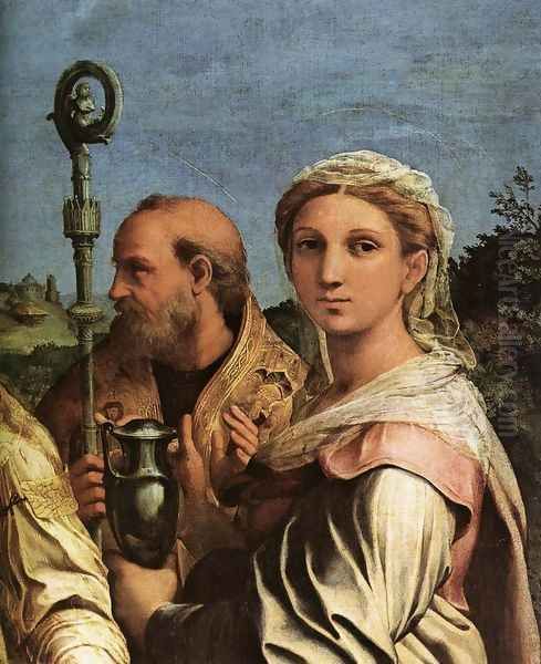 St Cecilia (detail) 1 - view 1